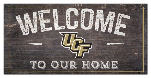 Central Florida Knights 6&quot; x 12&quot; Welcome Sign