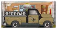 Central Florida Knights Best Dad Truck 6" x 12" Sign