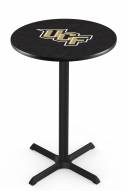 Central Florida Knights Black Wrinkle Bar Table with Cross Base