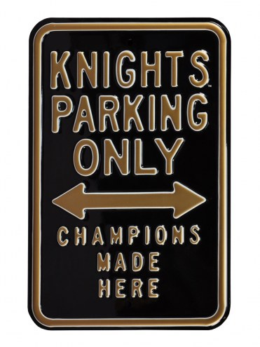 Central Florida Knights Champions Parking Sign