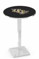 Central Florida Knights Chrome Bar Table with Square Base