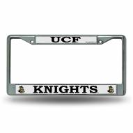 Central Florida Knights Chrome License Plate Frame