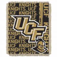 Central Florida Knights Double Play Woven Throw Blanket