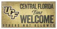Central Florida Knights Fans Welcome Sign