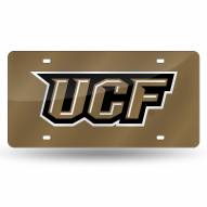 Central Florida Knights Gold Laser Cut License Plate