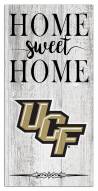 Central Florida Knights Home Sweet Home Whitewashed 6" x 12" Sign