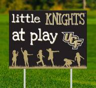 Central Florida Knights Little Fans at Play 2-Sided Yard Sign