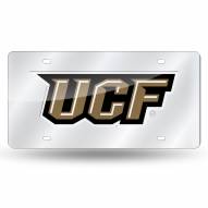 Central Florida Knights Silver Laser License Plate