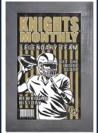 Central Florida Knights Team Monthly 11" x 19" Framed Sign