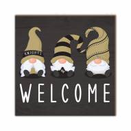 Central Florida Knights Welcome Gnomes 10" x 10" Sign