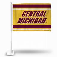 Central Michigan Chippewas College Car Flag