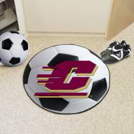 Central Michigan Chippewas Soccer Ball Mat