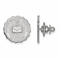 Central Michigan Chippewas Sterling Silver Crest Lapel Pin