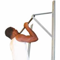 Champion Barbell Wall-Mounted Adjustable Pull-Up Bar