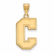 Charleston Cougars Sterling Silver Gold Plated Large Pendant