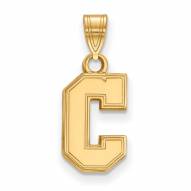 Charleston Cougars Sterling Silver Gold Plated Small Pendant