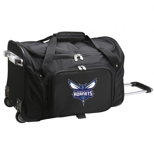 Charlotte Hornets 22&quot; Rolling Duffle Bag