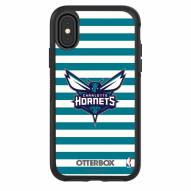 Charlotte Hornets OtterBox iPhone X/Xs Symmetry Stripes Case