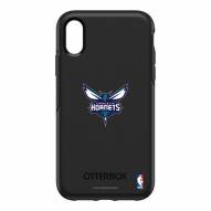 Charlotte Hornets OtterBox iPhone XR Symmetry Black Case