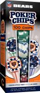 Chicago Bears 100 Poker Chips