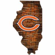 Chicago Bears 12" Roadmap State Sign
