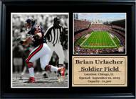 Chicago Bears 12" x 18" Brian Urlacher Photo Stat Frame