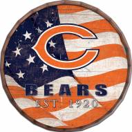 Chicago Bears 16" Flag Barrel Top