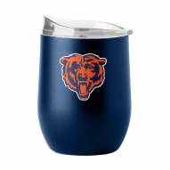 Chicago Bears 16 oz. Flipside Powder Coat Curved Beverage Glass