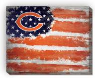 Chicago Bears 16" x 20" Flag Canvas Print