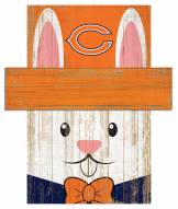 Chicago Bears 19" x 16" Easter Bunny Head
