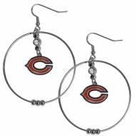 Chicago Bears 2" Hoop Earrings