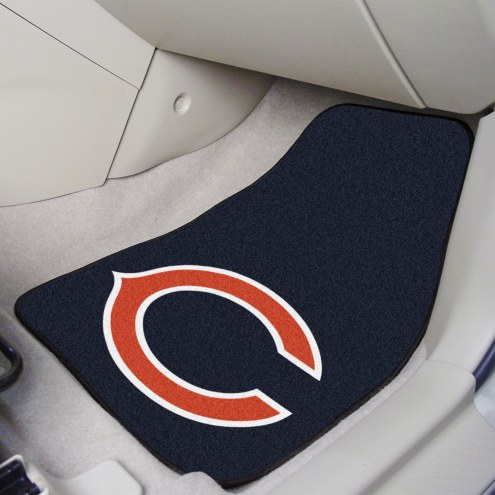 Chicago Bears 2-Piece Carpet Car Mats