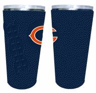 Chicago Bears 20 oz. Stainless Steel Tumbler with Silicone Wrap