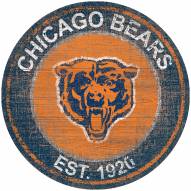 Chicago Bears 24" Heritage Logo Round Sign