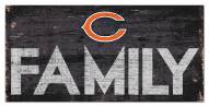 Chicago Bears 6" x 12" Family Sign