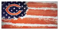 Chicago Bears 6" x 12" Flag Sign
