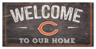 Chicago Bears 6" x 12" Welcome Sign