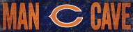 Chicago Bears 6" x 24" Man Cave Sign