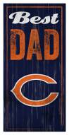 Chicago Bears Best Dad Sign