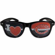 Chicago Bears Black I Heart Game Day Shades