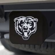 Chicago Bears Black Matte Hitch Cover