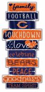 Chicago Bears Celebrations Stack Sign