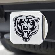 Chicago Bears Chrome Metal Hitch Cover