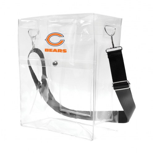 Chicago Bears Clear Ticket Satchel