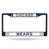 Chicago Bears Color Metal License Plate Frame