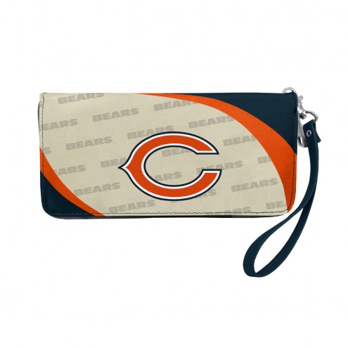 Chicago Bears Curve Zip Organizer Wallet