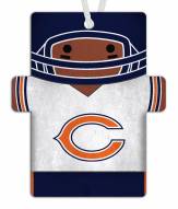 Chicago Bears Football Player Ornament