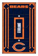 Chicago Bears Glass Single Light Switch Plate Cover