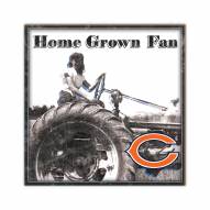 Chicago Bears Home Grown 10" x 10" Sign