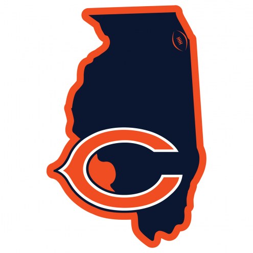Chicago Bears Home State 11&quot;&quot; Magnet
